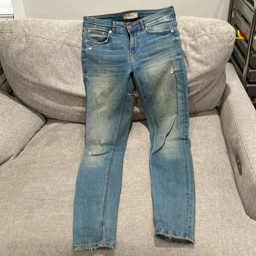 Zara fades jeans